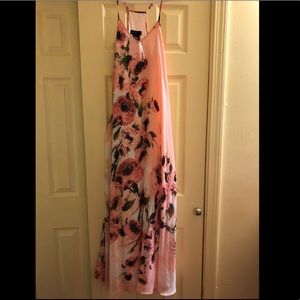 Long Maxi Flower Flow dress